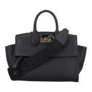 Salvatore Ferragamo Handbags Black, Dam