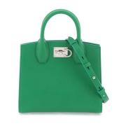 Salvatore Ferragamo Handbags Green, Dam