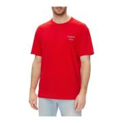 Tommy Jeans T-Shirts Red, Herr