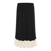 Part Two Midi Skirts Black, Dam