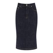 Dolce & Gabbana Denim Skirts Blue, Dam