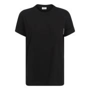 Brunello Cucinelli Svart T-shirt Kollektion Black, Dam