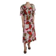 Dolce & Gabbana Midi Dresses Multicolor, Dam