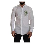 Dolce & Gabbana Casual Shirts White, Herr