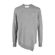 Comme des Garçons Round-neck Knitwear Gray, Herr