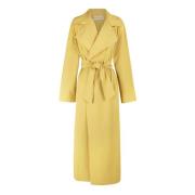 Cortana Stilfull Macaroon Trench Coat Yellow, Dam