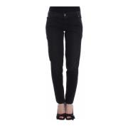 Ermanno Scervino Slim-fit Jeans Black, Dam