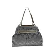 Coach Pre-owned Pre-owned Bomull totevskor Gray, Dam