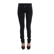 Costume National Skinny Jeans Black, Dam