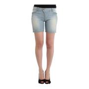 Ermanno Scervino Denim Shorts Blue, Dam