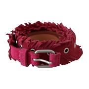 Ermanno Scervino Belts Purple, Dam