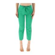Kocca Cropped Trousers Green, Dam