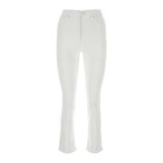 7 For All Mankind Flared Jeans White, Dam
