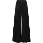 Max Mara Wide Trousers Black, Dam