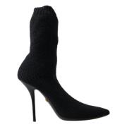 Dolce & Gabbana Heeled Boots Black, Dam