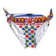 Dolce & Gabbana Multifärgad Carretto Print Bikiniunderdel Multicolor, ...