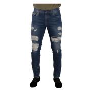 Dolce & Gabbana Slim-fit Jeans Blue, Herr