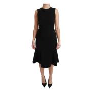 Dolce & Gabbana Midi Dresses Black, Dam