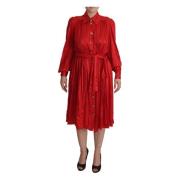 Dolce & Gabbana Shirt Dresses Red, Dam