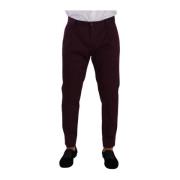 Dolce & Gabbana Slim-fit Trousers Brown, Herr