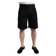 Dolce & Gabbana Casual Shorts Black, Herr