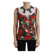 Dolce & Gabbana Sleeveless Tops Multicolor, Dam