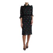 Dolce & Gabbana Midi Dresses Black, Dam