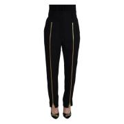 Dolce & Gabbana Wide Trousers Black, Dam