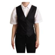 Dolce & Gabbana Vests Black, Dam