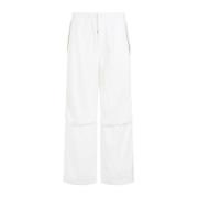 Jil Sander Wide Trousers White, Herr