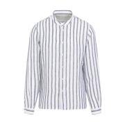 Brunello Cucinelli Randig Button-Up Skjorta Multicolor, Herr