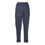 Peserico Trousers Blue, Dam