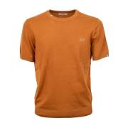 Sun68 Casual T-shirt Orange, Herr