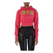 Versace Jeans Couture Sweatshirts & Hoodies Pink, Dam