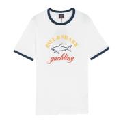 Paul & Shark T-Shirts White, Herr