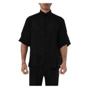 Costumein Formal Shirts Black, Herr