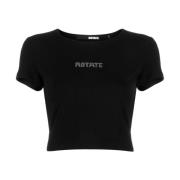 Rotate Birger Christensen T-Shirts Black, Dam