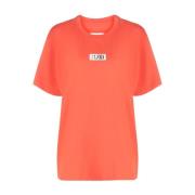 MM6 Maison Margiela T-Shirts Orange, Dam
