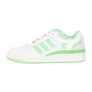 Adidas Originals Vita och gröna låga Forum sneakers Multicolor, Dam