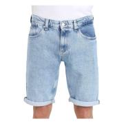 Tommy Jeans Denim Shorts Blue, Herr