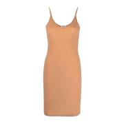 Jil Sander Short Dresses Beige, Dam