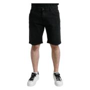 Dolce & Gabbana Casual Shorts Black, Herr