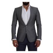 Dolce & Gabbana Blazers Gray, Herr