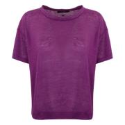 Max Mara Weekend T-Shirts Purple, Dam