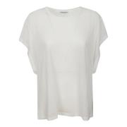 Dondup T-Shirts White, Dam