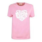 MC2 Saint Barth Bomull T-shirt Pink, Dam