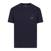 Armani Exchange Night Sky T-Shirt med Logo Detalj Blue, Herr