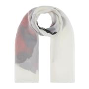 Alexander McQueen Silky Scarves Multicolor, Dam