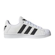 Adidas Originals Reflekterande Superstar Sneakers Vit Svart White, Her...