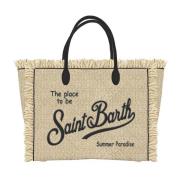 MC2 Saint Barth Beige Väskor för Stiliga Outfits Beige, Dam